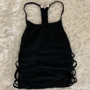 Heart and Hips - - Open Side Tank Top Crop Top😎